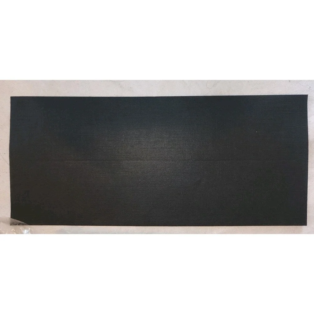 50 Black Business Envelopes 4 1/8 X 9-1/2  #10 Lux Linen Finish 80lb Text New Nw